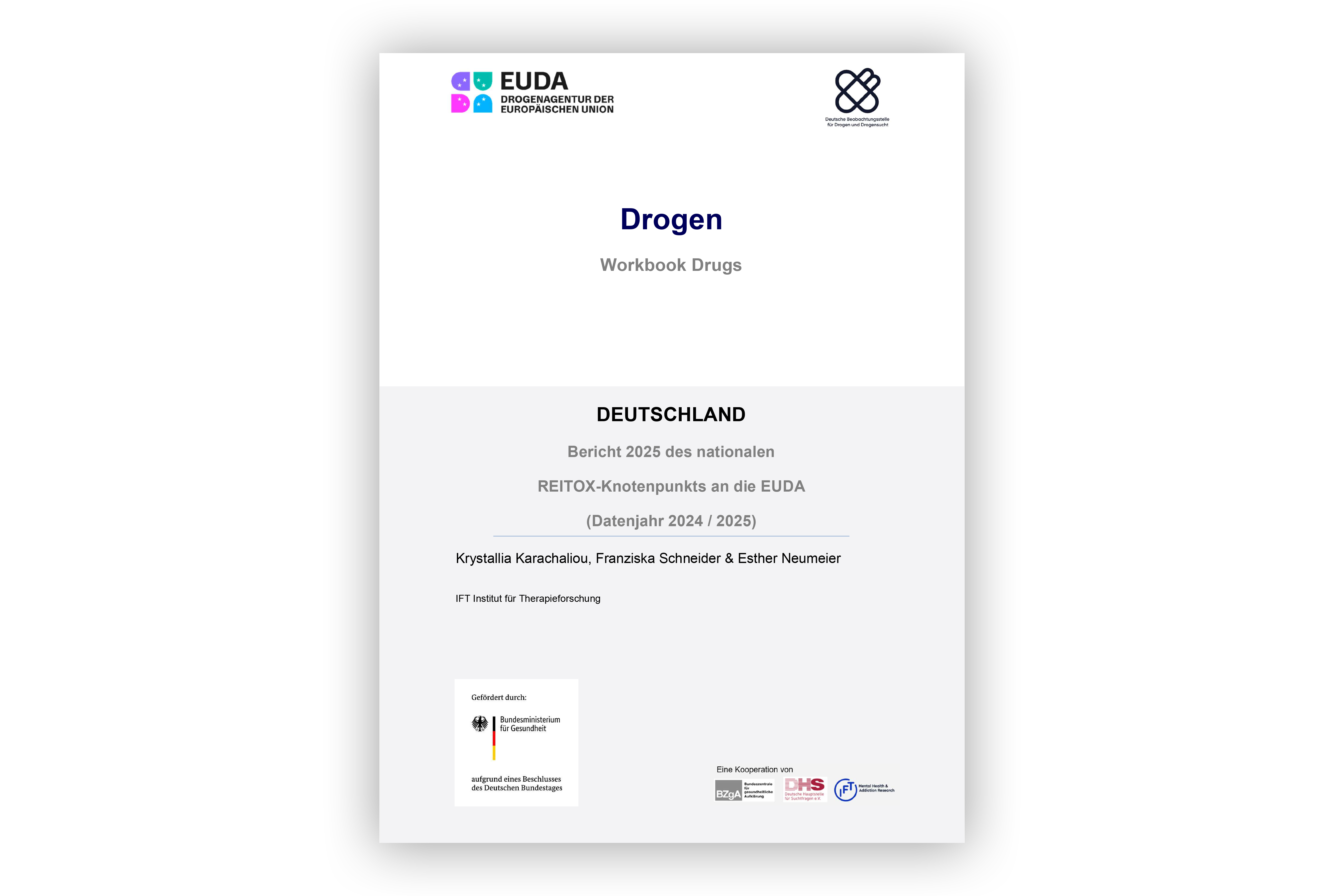 Titelseite des REITOX-Berichts