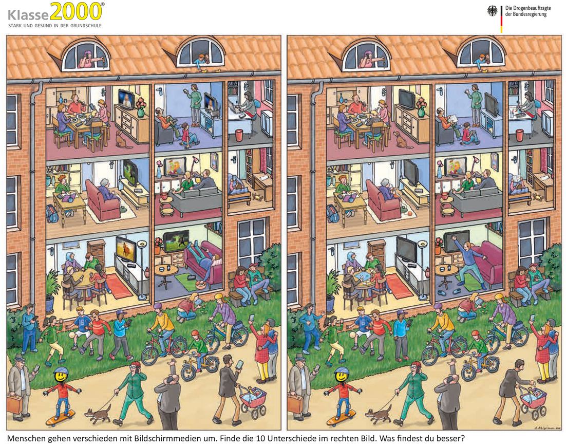 Finde die 10 Fehler in unserem Wimmelbild! - Der Beauftragte der
