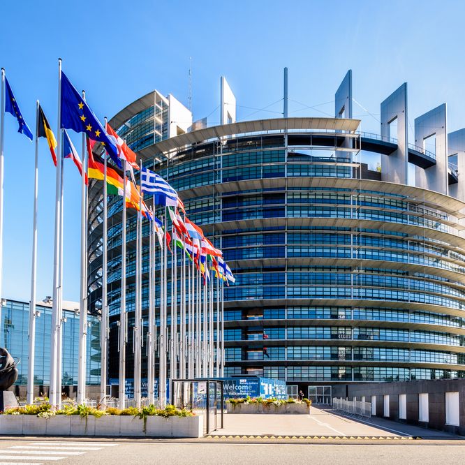 Gebäude des Europäischen Parlaments