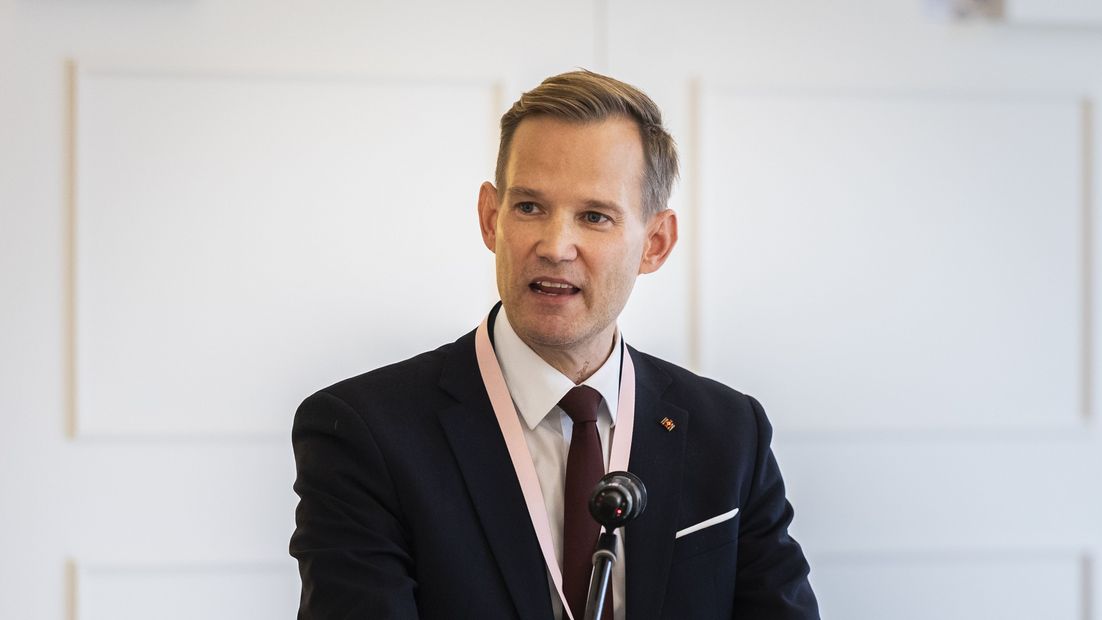 Der Sucht- und Drogenbeauftragte Hendrik Streeck auf dem Brandenburg Forum