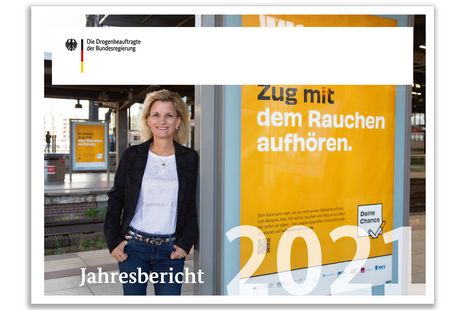 Titelseite des Jahresberichts 2021