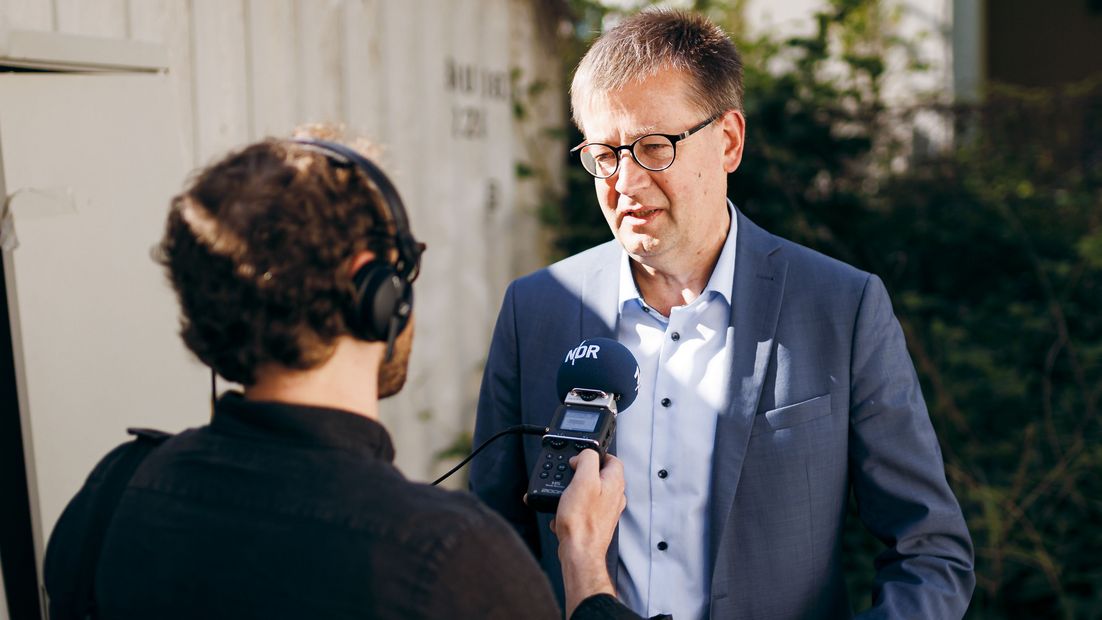 Burkhard Blienert, Sucht- und Drogenbeauftragter der Bundesregierung, während eines Interviews