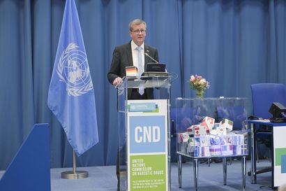 Burkhard Blienert, Sucht- und Drogenbeauftragter der Bundesregierung, bei der 67. Sitzung der CND in Wien