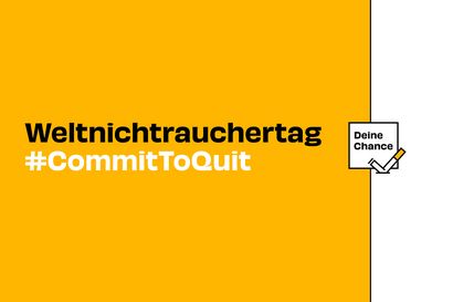 Weltnichtrauchertag 2021: Jeder vierte Erwachsene raucht, nur jeder fünfte Raucher unternimmt einen Ausstiegsversuch
